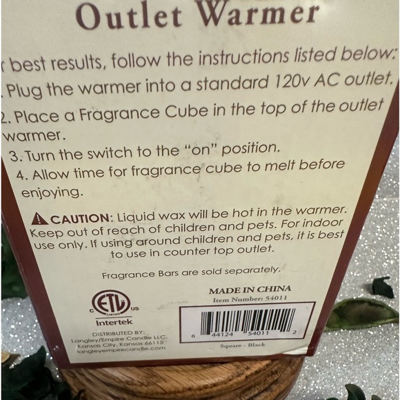 NEW TUSCANY CANDLE / OIL OUTLET WARMER - Picture 3 of 5